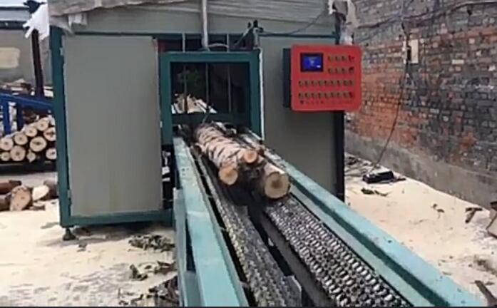 全自動截斷機、全自動截木機工作視頻