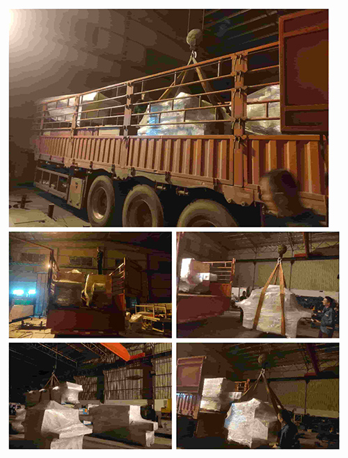 2021年11月10日發云南曲靖師宗-ZQ300圓木多片鋸、原木出料架、ZQ60小型多片鋸