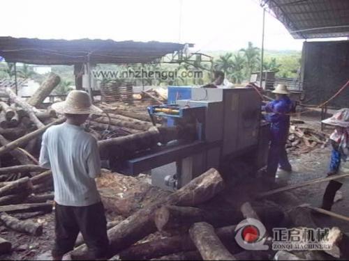 海南橡膠木現(xiàn)場(chǎng)加工