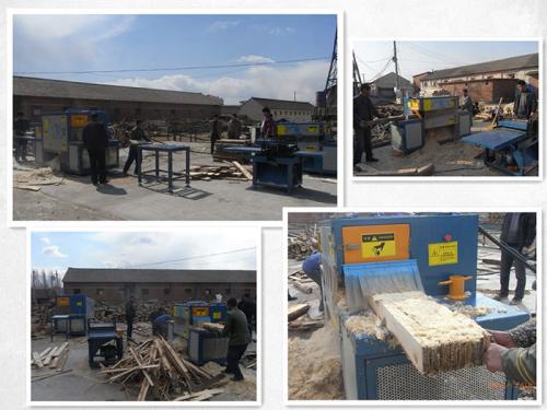 河北唐山-300原木多片鋸-方木150高多片鋸加工現(xiàn)場(chǎng)