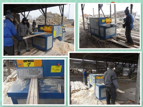 河南鄭州市--方木50高多片鋸加工現(xiàn)場(chǎng)