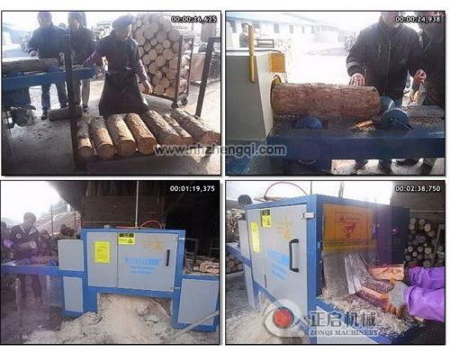 貴州省-玉屏縣-鋸松木現場加工