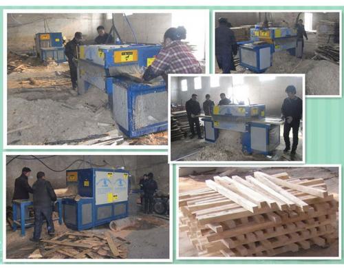 河南-南陽(yáng)-原木多片鋸350-方木70多片鋸加工現(xiàn)場(chǎng)