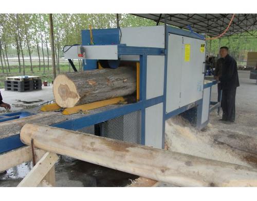 河南省信陽(yáng)市-鋸400圓木加工現(xiàn)場(chǎng)0